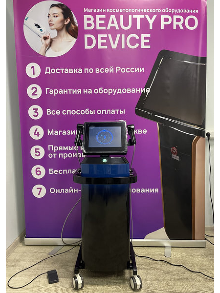 Аппарат микроигольчатый RF Premium, Черный