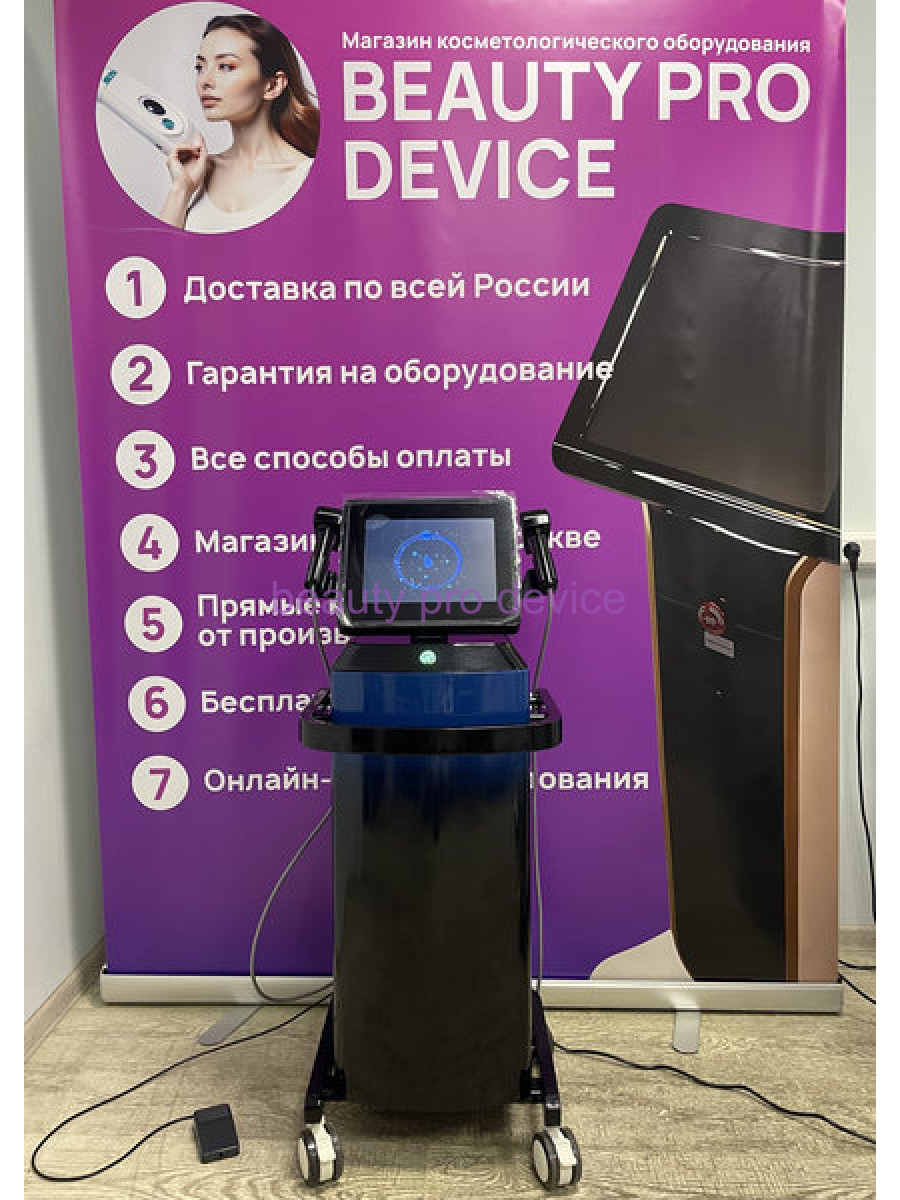 Аппарат микроигольчатый RF Premium, Черный