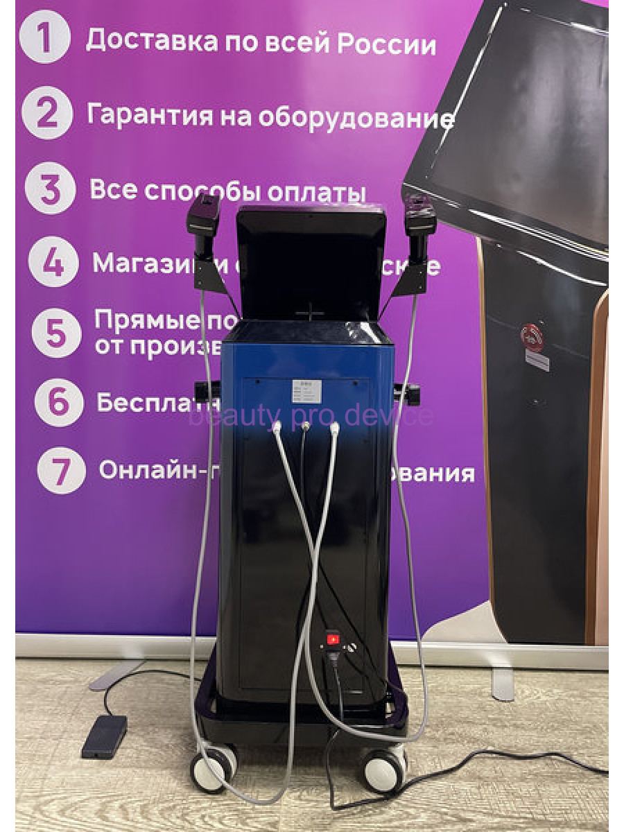 Аппарат микроигольчатый RF Premium, Черный