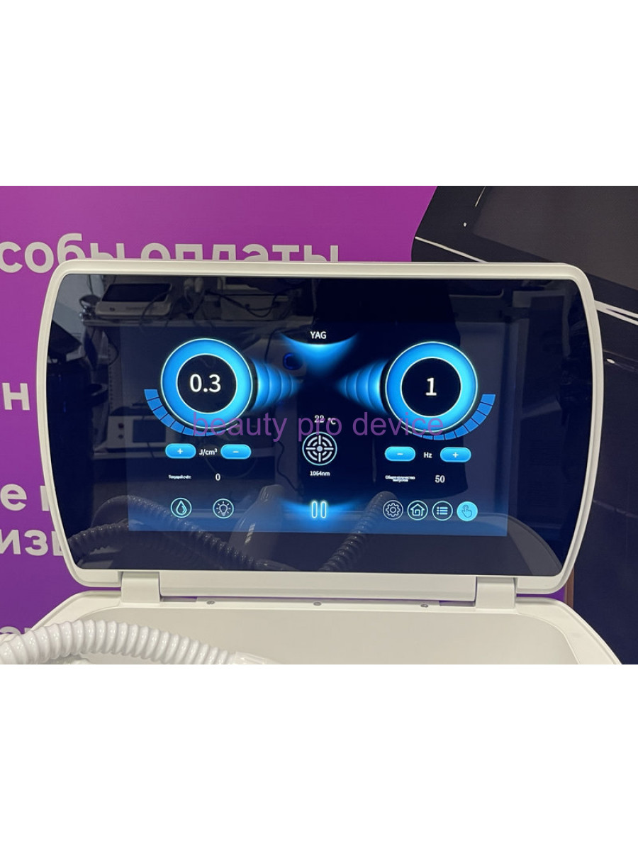 Диодный аппарат, 2в1 (diode + yag pico), Galaxy Secret