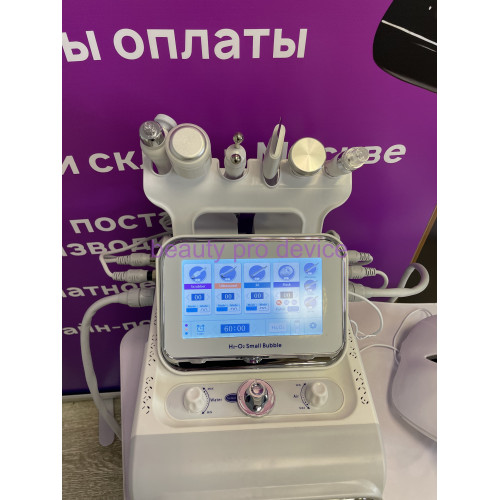 Гидропиллинг (мини) aппaрат для лица c led маcкой